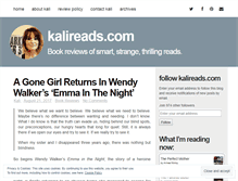 Tablet Screenshot of kalireads.com